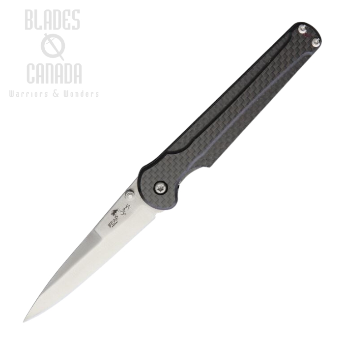 Bear Ops Stiletto Linerlock, S30V, Carbon Fiber, MC-300-CF-S